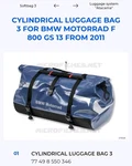 Genuine Bmw Cylindrical Luggage Bag 3. Fixed Price $134.45.