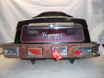 1984 Kawasaki Voyager ZN1300 Trunk Passenger Backrest Lights Saddlebag. Fixed Price $45.00.