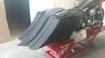 Harley Davidson Stretched Saddlebags, Fender, Stock Lids 97-08 Flh. Fixed Price $999.00.