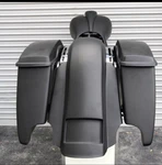 2014-20 Harley Davidson Flh 4.5" Stretched Saddlebags Complete Bagger Kit. Fixed Price $1385.00.