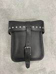 Victory Polaris Motorcycle Sissy Bar Bag Leather Travel Studded Buckle Luggage. Fixed Price $52.48.