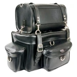 Milwaukee Leather MP8100 Large Black Pvc 2-PIECE Motorcycle Touring Pack Sissy. Fixed Price $159.99.
