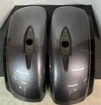 Indian Chieftain 2016 Oem Saddlebag Lids Cloud Silver Thunder Black 2879656-1481. Fixed Price $450.00.