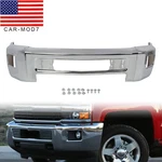 Front Bumper For 2015-2019 Chevy Silverado 2500 Hd Chrome With Fog Light Holes. Fixed Price $168.23.