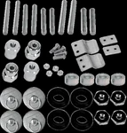 Saddlemen 3521-0003 S4 Quick Disconnect Docking Post Kit. Fixed Price $114.00.