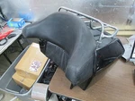 Tms Motorcycle Rear Luggage Trunk Case Backrest & Rack TBOX-JK1001-K. Fixed Price $49.99.