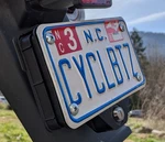 Grifter Hidden Locked Stash Box Behind Motorcycle License Plate. Fixed Price $19.95.