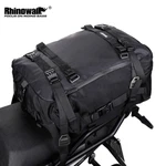 Rhinowalk Motorcycle Tail Rear Seat Bag Luggage 30L Waterproof For Bmw Honda Ktm. Fixed Price $41.99.