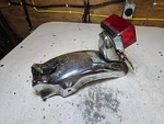 1982 Honda CM250C Custom Rear Fender & Tail Light. Fixed Price $34.99.