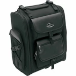 Saddlemen S2200E Expandable Sissy Bar Bag Motorcycle Travel Luggage. Fixed Price $209.95.