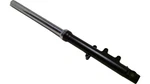 New Old Stock, Fits Harley Davidson Fork Asy,lh/frt,black Part # 46454-05. Fixed Price $221.69.