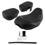 Driver Touring Seat For Harley Flh 2009-2020 Black Leather Passenger Cushion. Fixed Price $172.41.