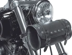 Dowco Willie & Max 8064A Studded Oval Fork Bag, Retro Style: Black, Universal Fi. Fixed Price $112.17.