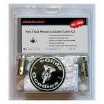 Eglidegoodies Chrome Lockable Non Flush Mount Saddlebag Latches Pl-cl. Fixed Price $129.99.