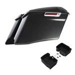 4" Stretched Saddlebags W/ Tray Organizers Fit For Harley Touring Flht Flt 14-24. Fixed Price $299.99.