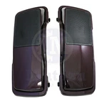 Mutazu Black Cherry 6X9" Speaker Lids For Harley Davidson Touring Models Flh Flt. Fixed Price $199.00.