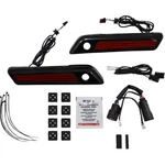 Custom Dynamics 2040-2863 Cd-sbl-bcm-rb Saddlebag Led Latch Light Red Black. Fixed Price $243.75.