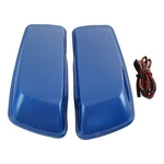 Hard Saddlebag Lids Fit For Harley Touring Road King 2014-2025 24 Electric Blue. Fixed Price $96.79.