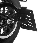 Side Mount License Plate Holder For Hd Softail Low Rider 18-20 Black. Fixed Price $144.99.