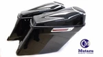 2014-UP Extended Stretched Saddle Bag Set W/ 6.5" Speaker Lids Harley Touring. Fixed Price $649.00.