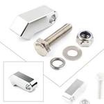 Chrome Moto Headlight Mounting Block Bracket For Harley Custom 3/4" I.d. Wide. Fixed Price $14.85.