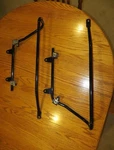 Sumax Harley Davidson Softail Hard Saddle Bag Brackets And Mounts. Fixed Price $150.00.