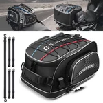 Motorcycle Tail Bag Seat Pack Travel Rear Luggage Rack Carry Waterproof 15L. Fixed Price $58.99.