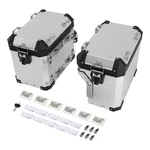 48L Left Right Saddlebags Side Box Case Pannier Fit For Bmw R1200GS R1250GS. Fixed Price $549.99.