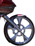 Paul Yaffe Bagger Nation For Front Fender 21" PYO:TALON21-13E-S. Fixed Price $349.95.
