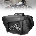 Saddle Bag Tool Side Storage Luggage Fits For Harley Sportster XL883/1200. Fixed Price $85.17.