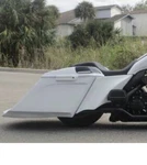7"HARLEY Davidson Stretched Saddlebags/rear Fender And Side Covers Bagger Kit. Fixed Price $1360.00.