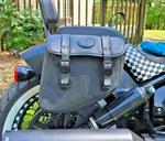 Indian Scout Set Of Oem Leather Saddlebags And Seat. Fixed Price $600.00.