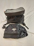 Nelson Rigg Journey Magnetic Motorcycle Tank Bag Blk Black Expandable +raincover. Fixed Price $39.87.