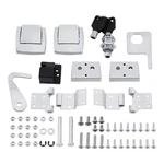 Trunk Latches Hinges Lock Kits Fit For Harley Touring 1988-2013 2012 2011 2010. Fixed Price $41.99.