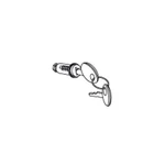 Shad Trunk Lock. Fixed Price $10.14.