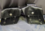 Willie & Max Universal Motorcycle Saddlebags Slant Concho 58707-00 Nos Made Usa. Fixed Price $199.99.