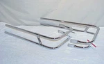 Harley Davidson Oem Twin Rail Saddlebag Guards Pr Touring 97-08 Flhr Flhtcu. Fixed Price $80.00.