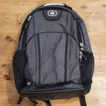 Ogio Axle Laptop Backpack Heather Gray 17" Tsa Checkpoint Friendly Travel Bag. Fixed Price $53.95.