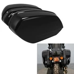 Vivid Black Hard Saddlebags Fit For Harley Softail Fat Boy Flfb 18-24. Fixed Price $399.99.