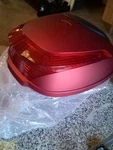Matte Red, Black,green,or Gray Scooter Rear Trunk Box Case W/reflector & 2 Keys. Fixed Price $50.00.