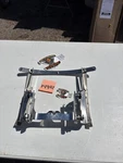 Harley Springer Softail Windshield Bracket Custom Heritage Oem Genuine Mount. Fixed Price $675.00.