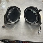 Harley Davidson Speaker Box Set Used Pair Tour Pak 76303-98B 76304-98B. Fixed Price $82.95.