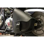 Willie & Max Black Left Side Leather Swingarm Bag W/matte Buckle 59893-00. Fixed Price $182.71.