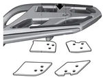 Shad Top Box Rear Case Carrier Kit Bracket For Bmw K1600 Gt (12-17). Fixed Price $77.28.