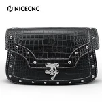 Motorcycle Windshield Bag Black Pouch Front Storage For Harley Electra Glide. Fixed Price $31.34.
