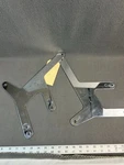 90808-68 Harley Flh Shovelhead 1968-77 Pair Of Saddlebag Guard Mount Plates Oem. Fixed Price $29.95.