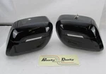 Viking Lamellar Raven Gloss Black Hard Locking Saddlebags Universal 850P. Fixed Price $489.99.