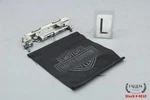 2002 Harley Road King Left Saddlebag Hinge + Tether Strap. Fixed Price $19.44.