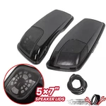 Saddlebag Lids Speaker Cutouts Fit For Harley Touring Road King Glide 2014-2024. Fixed Price $58.41.