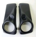8" Inch Speaker Lids With Tweeter 97 To 2013 Harley Davidson Flh. Fixed Price $375.00.